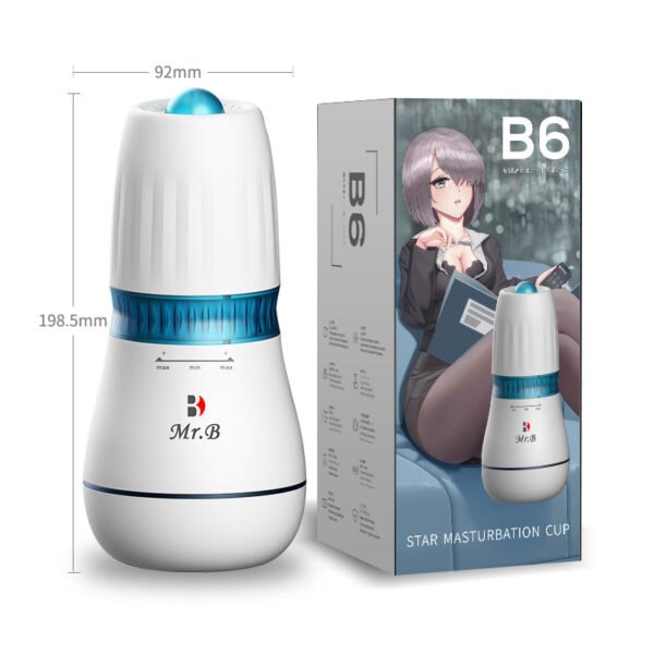 New Rotary Sucking Masturbation Cup Powerful Vibration Heating Masturbation Machine LED Light Sex Toys Masturbation Cup - Image 3