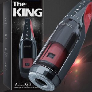 Male Masturbation Cup Automatic Masturbator Suction Cup Heating and Telescopic Rotating With Speaker Aircraft Cup