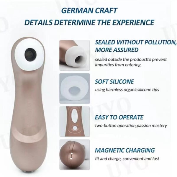 XIAER NL USA  tisfyer pro 2 Vaginal Sucking Vibrator Oral Sex Suction Clitoris Stimulator Female Masturbation Sex Toys Women - Image 8