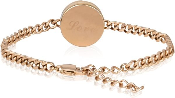 Dacida Long Distance Touch Bracelets,Couples Bracelets, Remote Smart Matching Couples Bracelet for Couples Suitable for Long Distance Relationship Girlfriend Boyfriend Passing on Love and Miss Gifts - Image 5