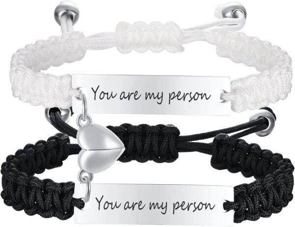 Dacida Matching Couples Bracelets for Women Men Long Distance Bracelets for Couples His Hers Bracelets Relationship Bracelets Anniversary Christmas Birthday Gifts - Image 37
